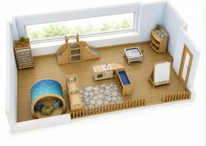 Bundle of classroom furniture